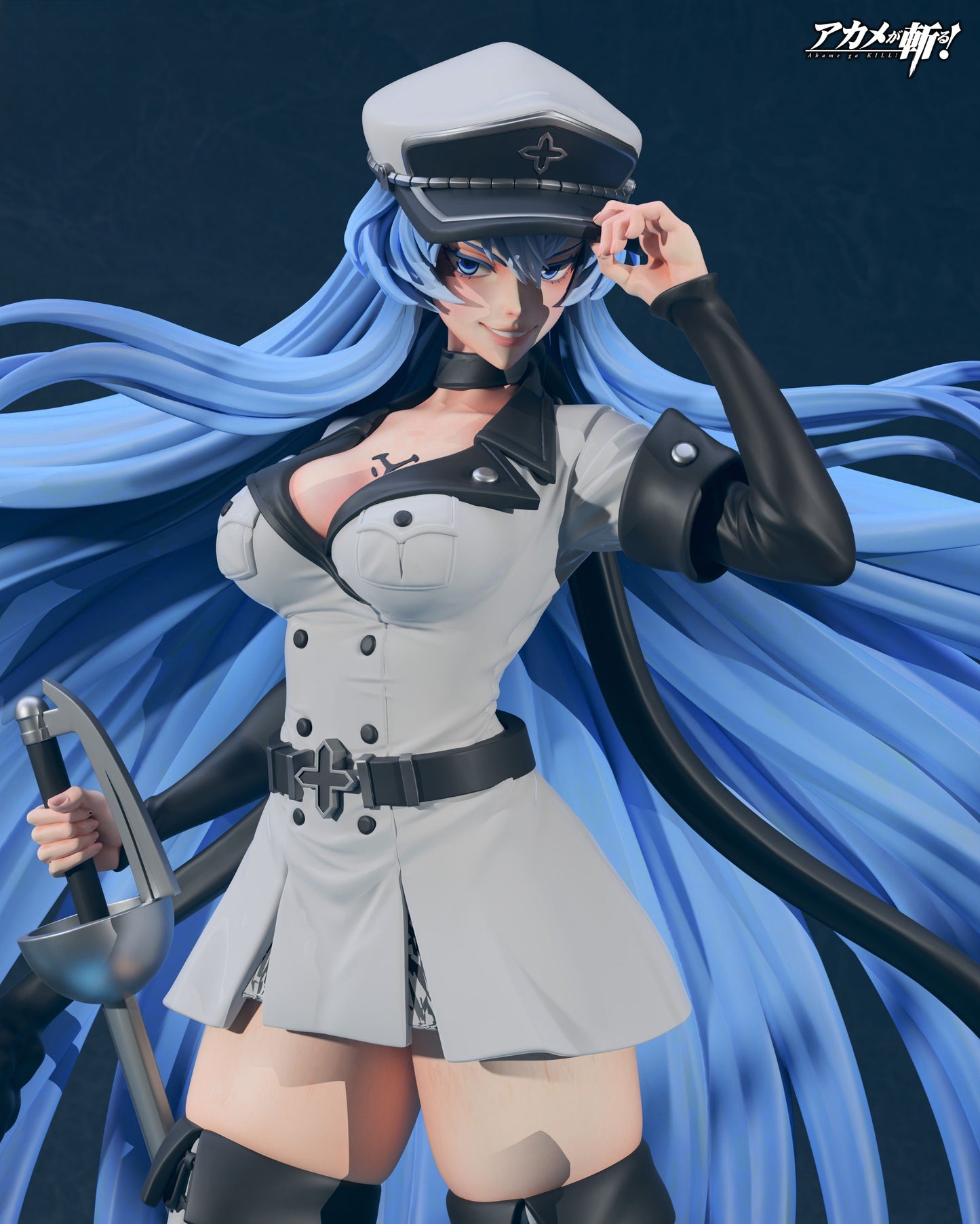 Esdeath - Akame Ga Kill!  - STL 3D Print Files