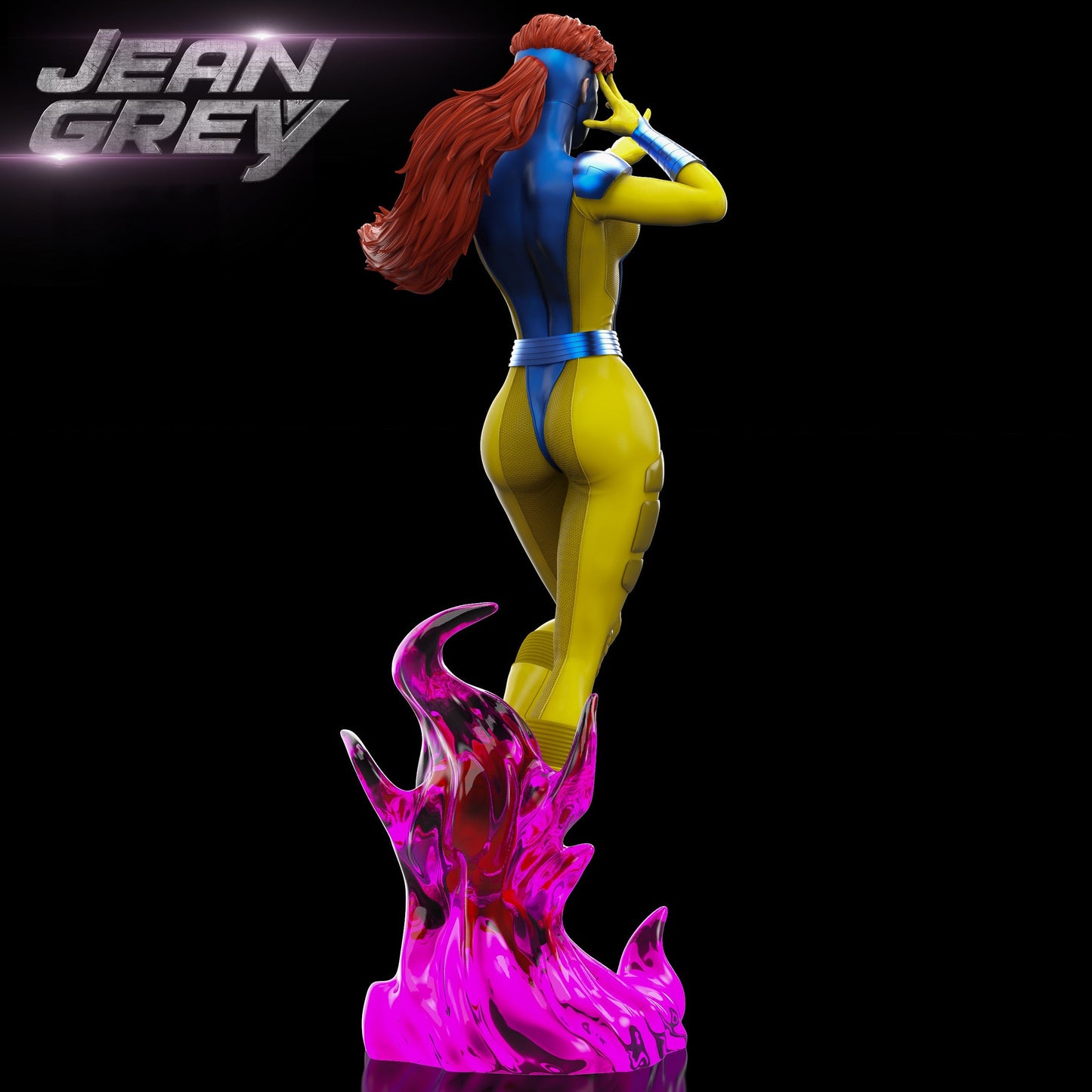 1420 Jean Grey - X-MEN - STL 3D Print Files