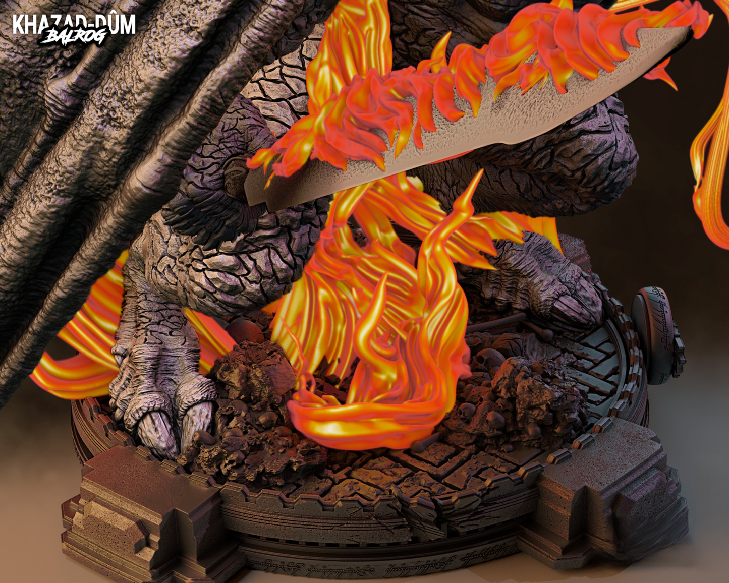 Balrog - The Lord of the Rings  - STL 3D Print Files