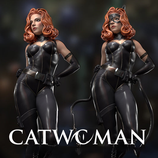 1606 Catwoman - DC Comics - STL 3D Print Files