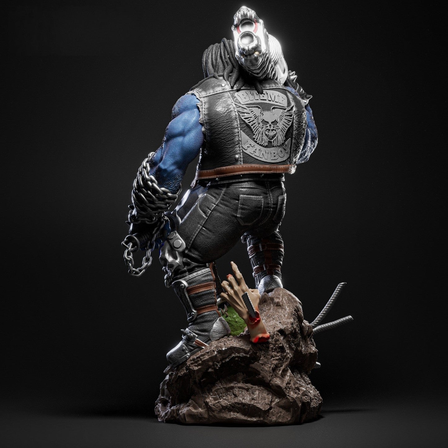 1528 Lobo - DC Comics - STL 3D Print Files