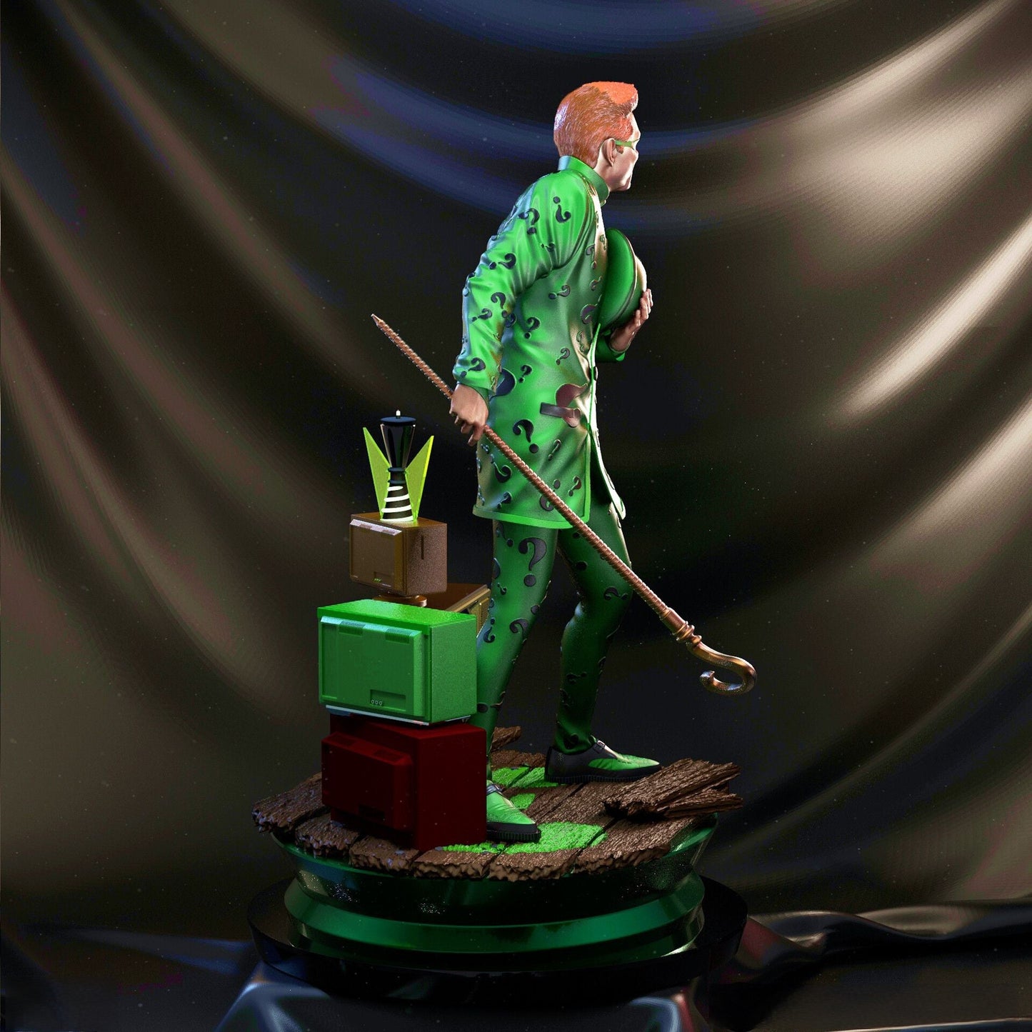 Riddler - Jim Carrey - Batman - STL 3D Print Files