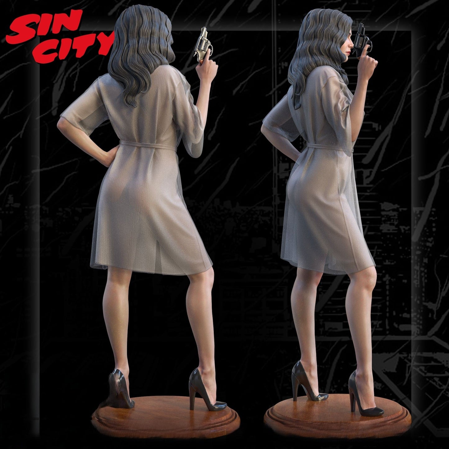 Eva Green NSFW - Sin City - STL 3D Print Files