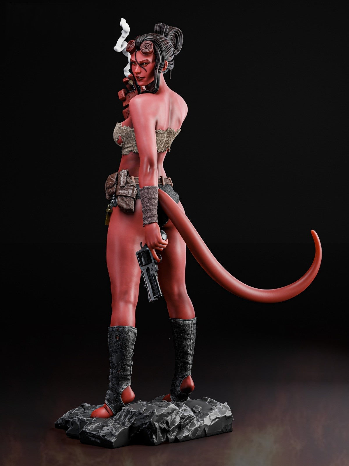 1458 Hellgirl - STL 3D Print Files