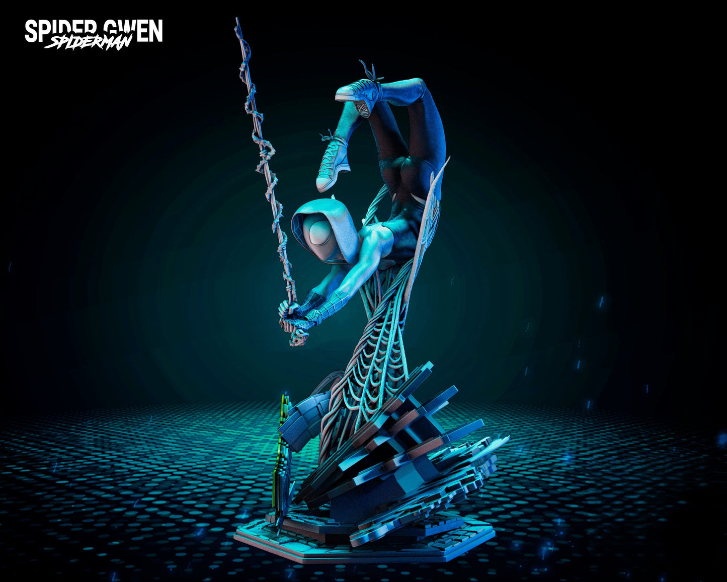 1491 Spider Gwen - STL 3D Print Files