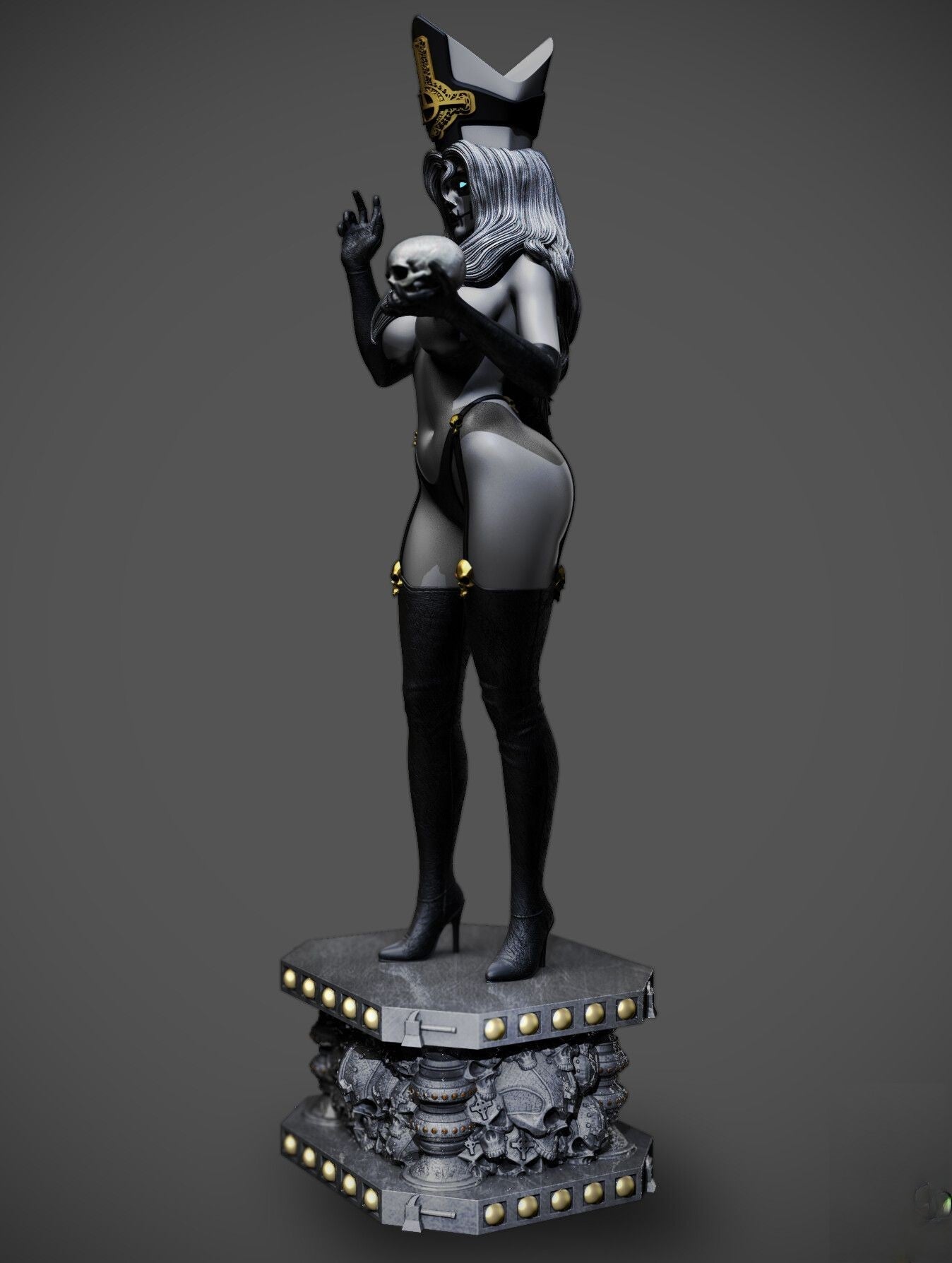 Lady Death Ghost - STL 3D Print Files