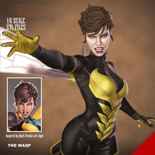 The Wasp - Marvel Comics - STL 3D Print Files