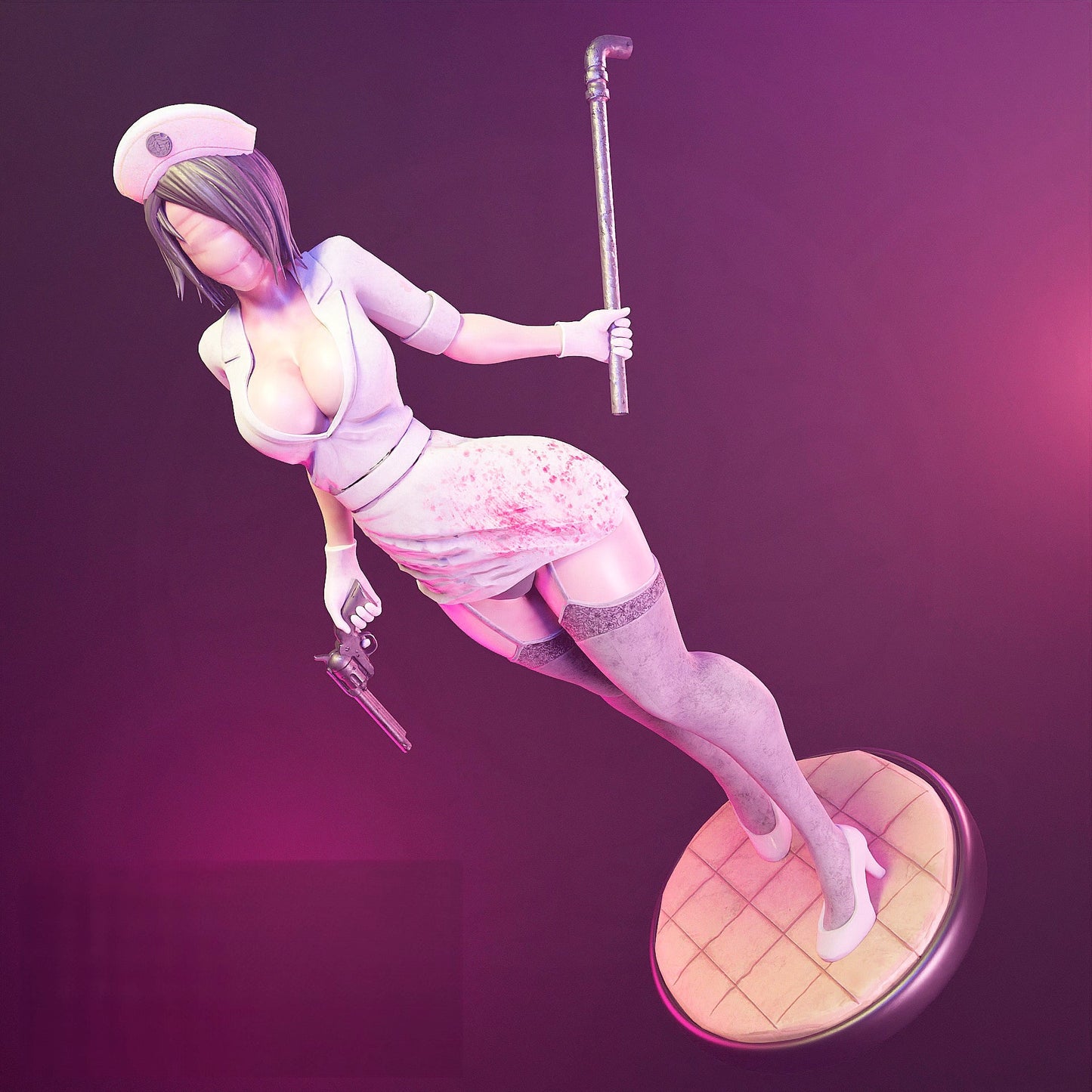 Silent Hill Sexy Nurse NSFW - STL 3D Print Files