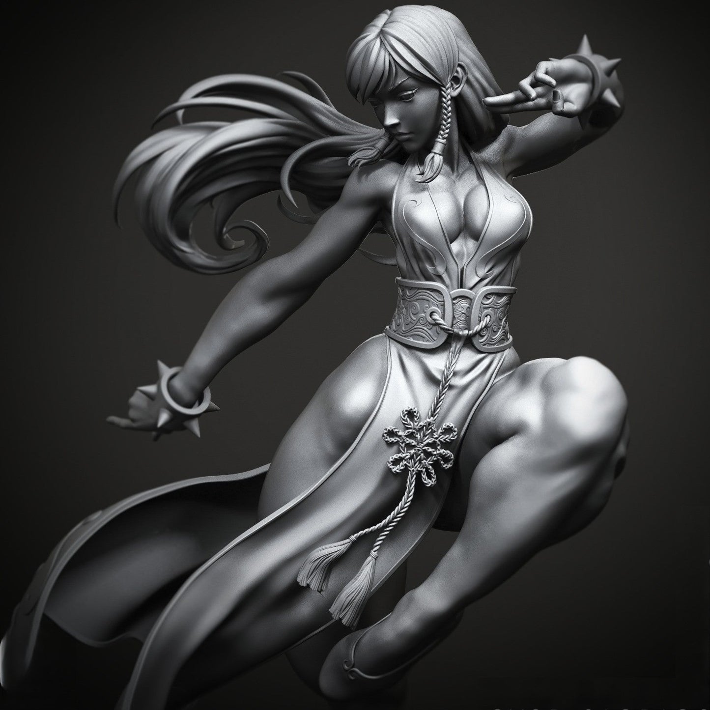 1350 Chun-Li - Street Fighter - STL 3D Print Files