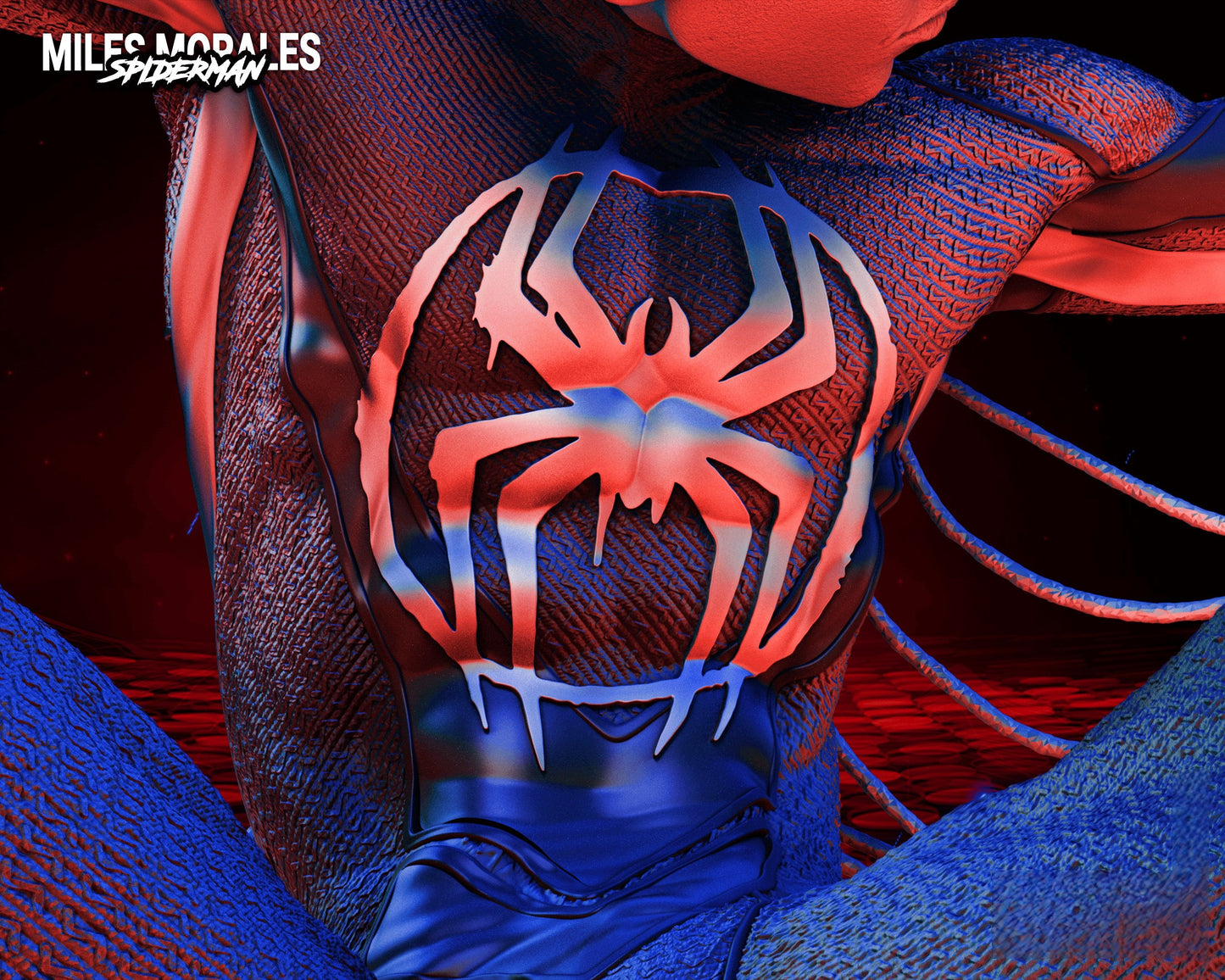 1490 Miles Morales - Spider-Man - STL 3D Print Files