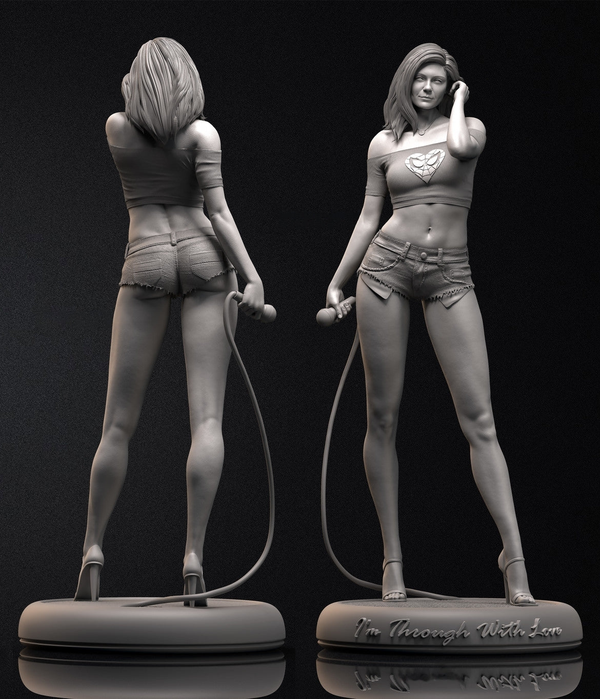 Mary Jane Watson NSFW  - STL 3D Print Files