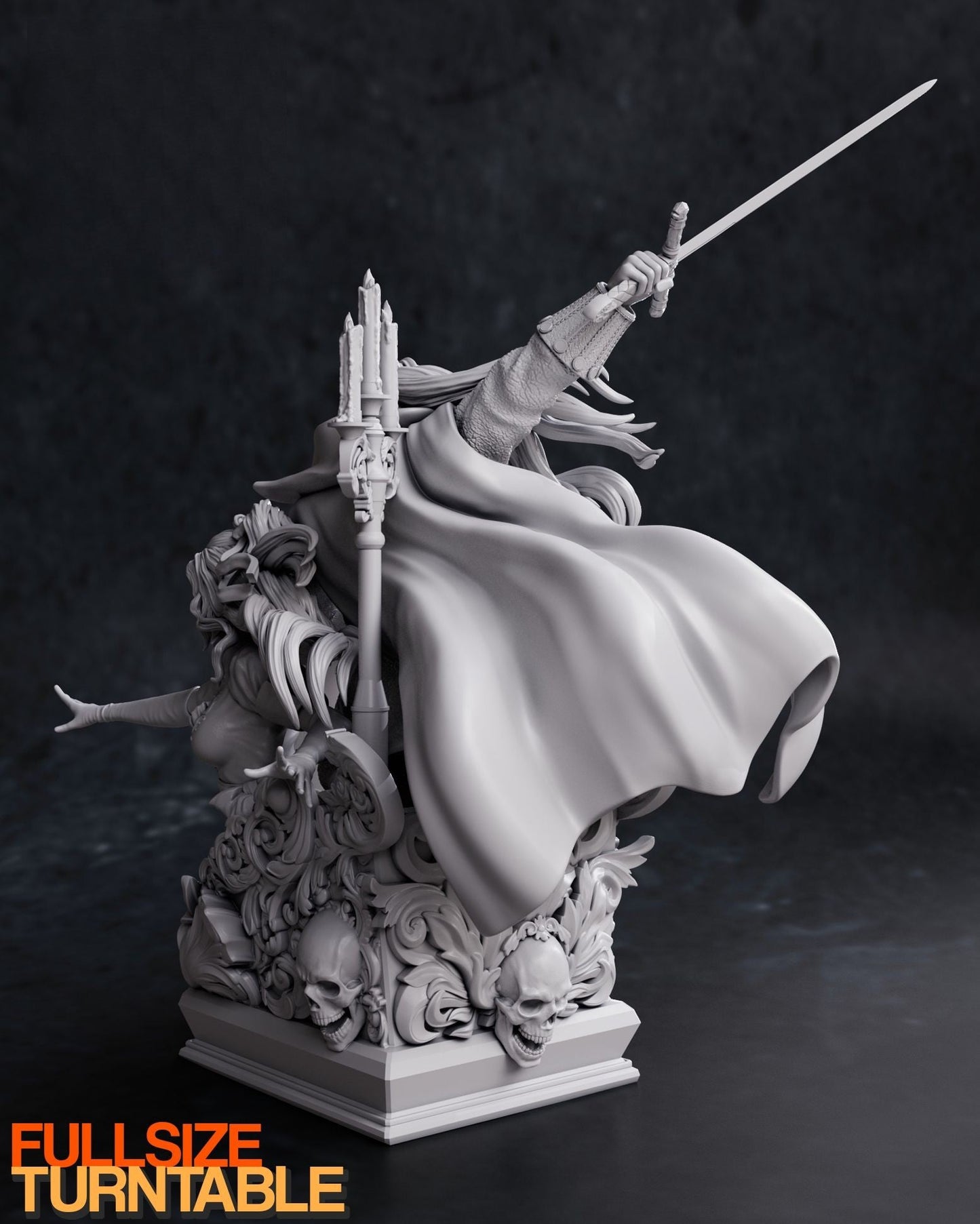 Alucard AND Maria - Symphony of the Night - STL 3D Print Files