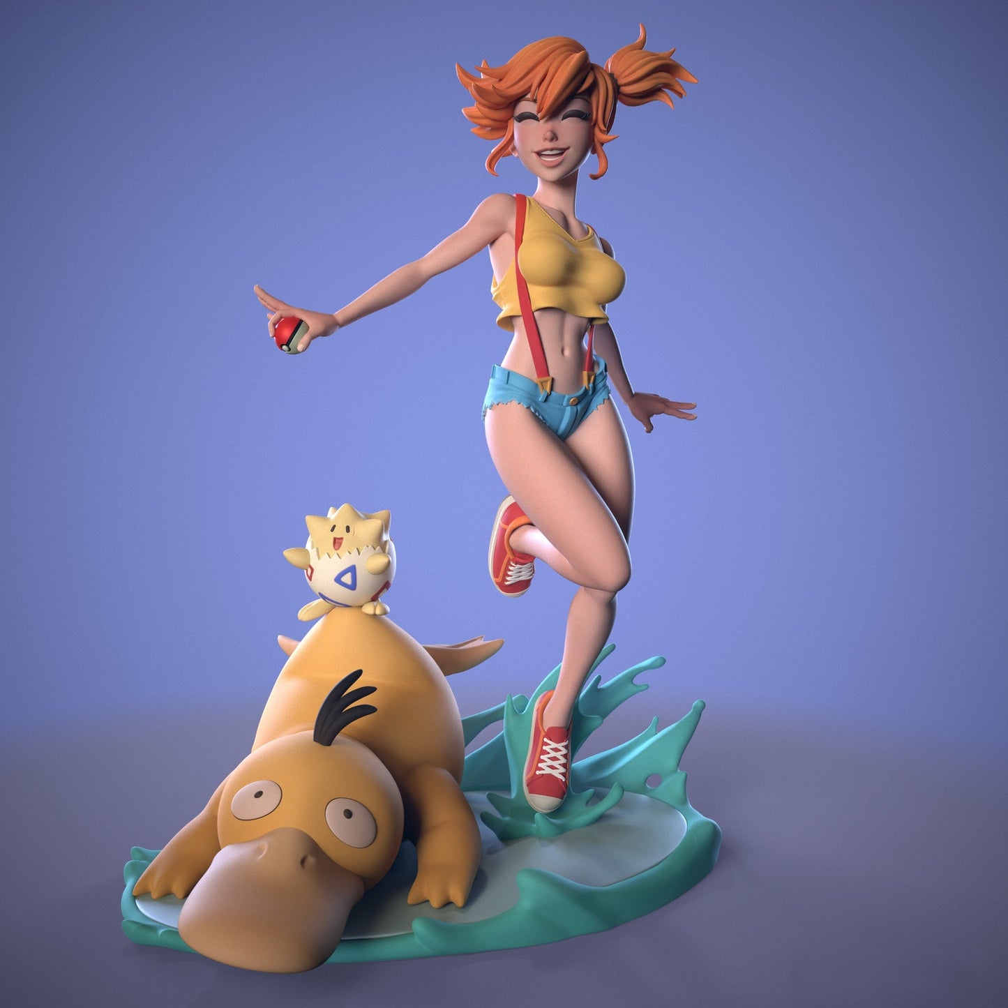 Misty NSFW - Pokemon - STL 3D Print Files