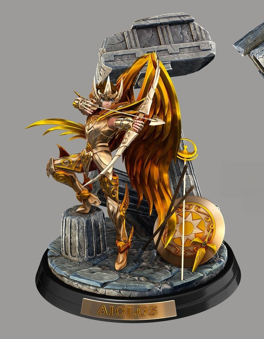 Sagittarius Aiolos Divine - Saint Seiya - STL 3D Print Files