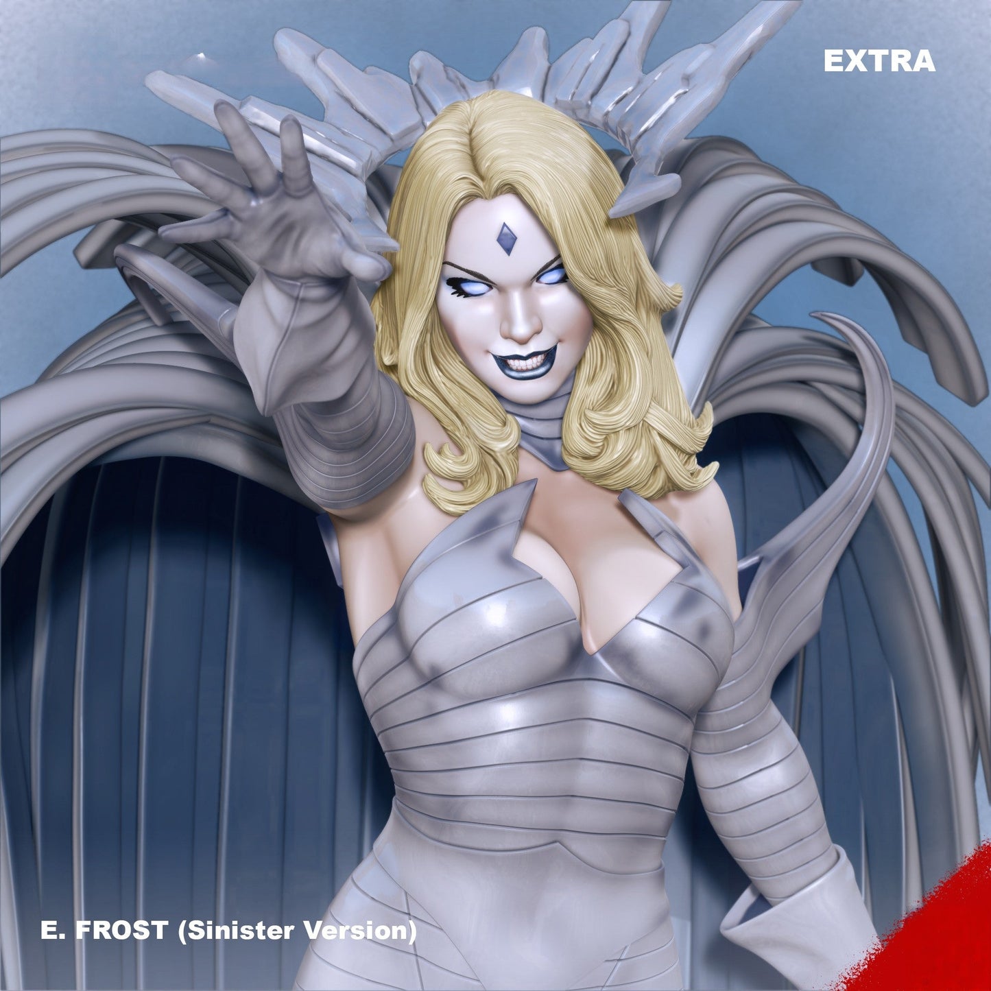 1392 Emma Frost - Marvel Comics - STL 3D Print Files