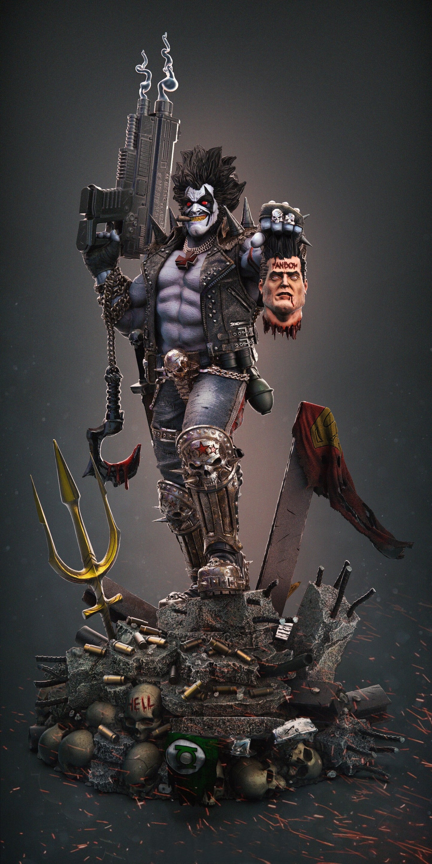 Lobo - DC Comics - STL 3D Print Files