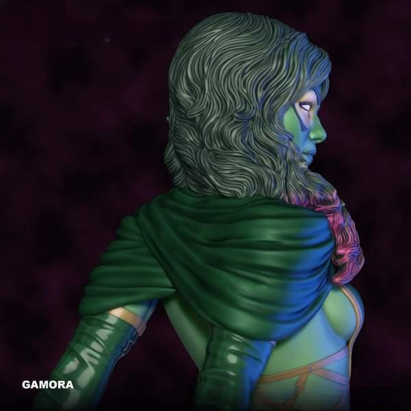 Gamora NSFW - Guardians of the Galaxy - STL 3D Print Files