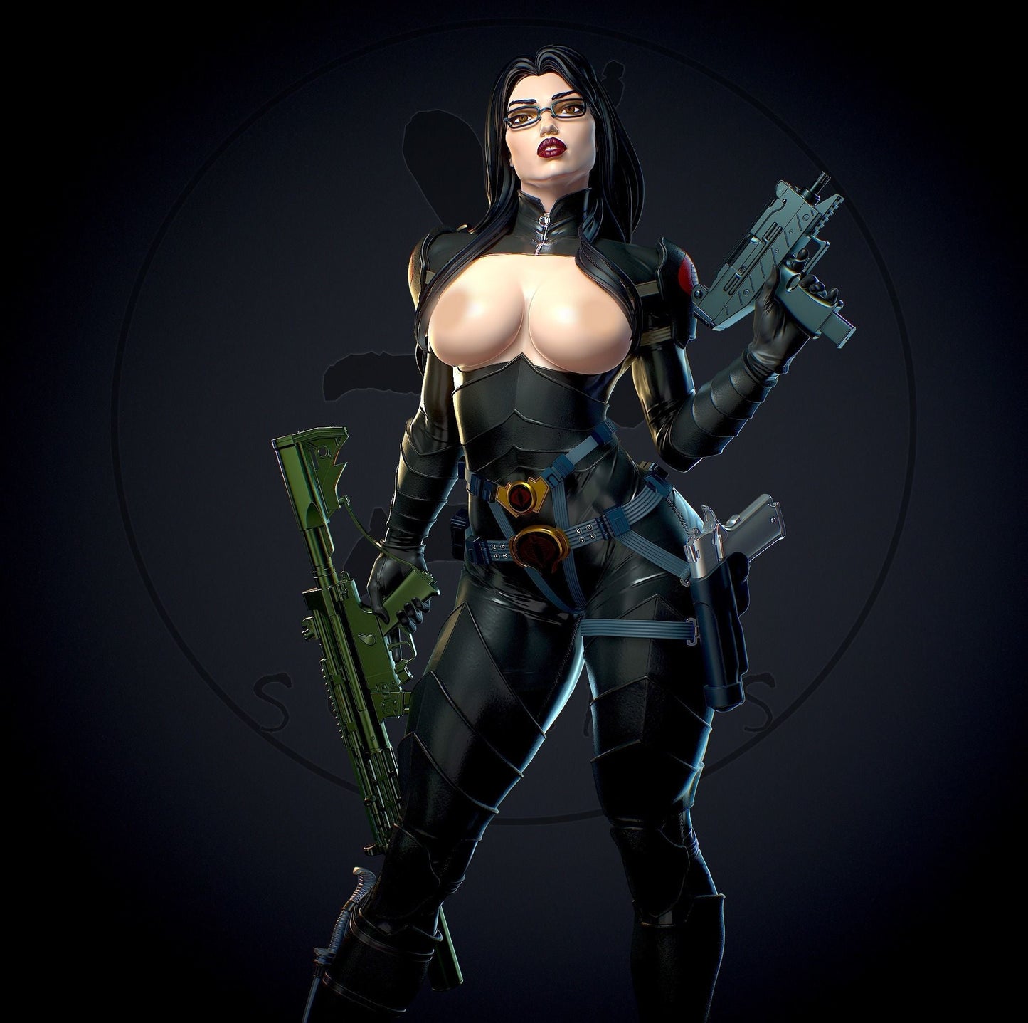 Baroness NSFW - G.I. Joe - STL 3D Print Files