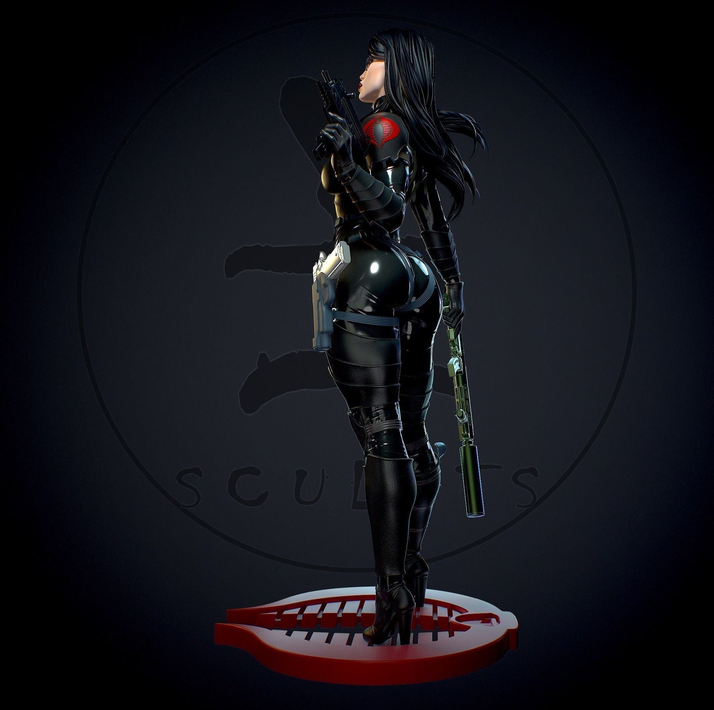 Baroness NSFW - G.I. Joe - STL 3D Print Files