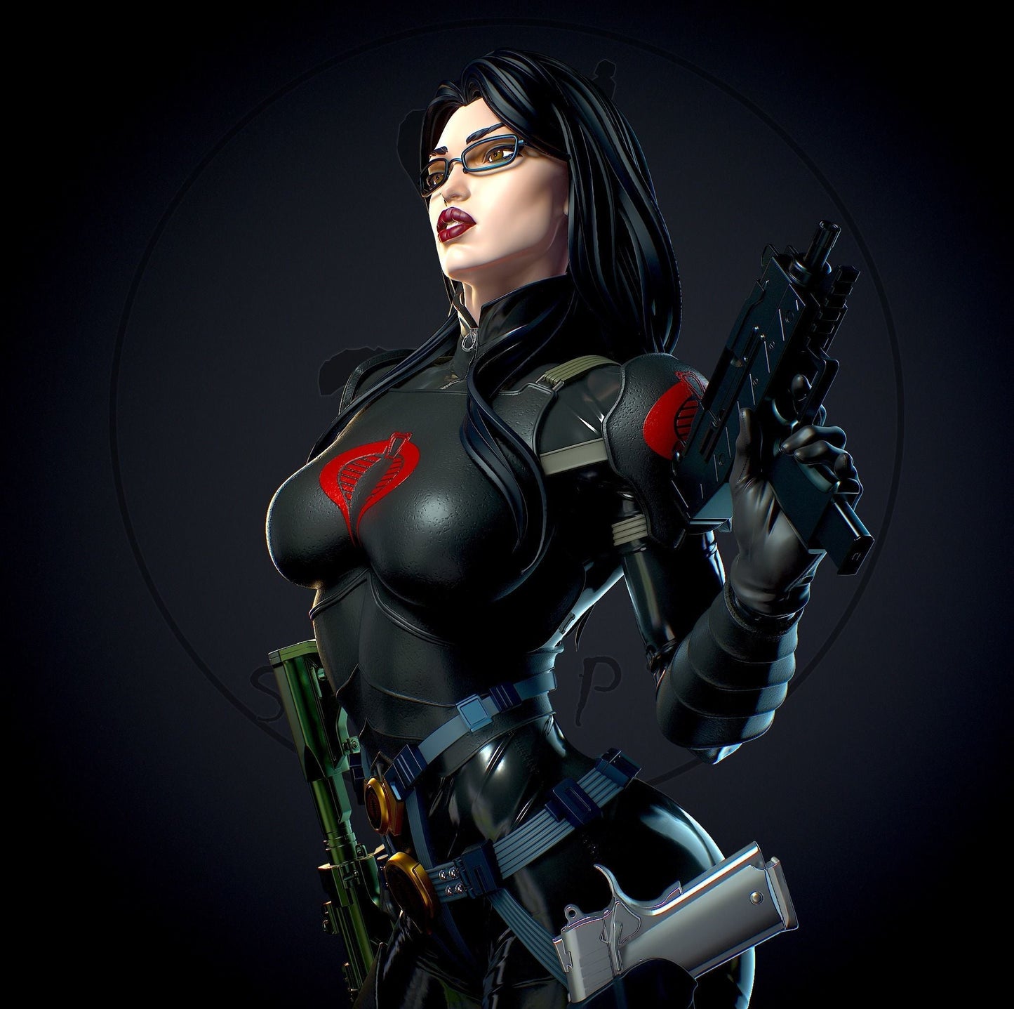 Baroness NSFW - G.I. Joe - STL 3D Print Files