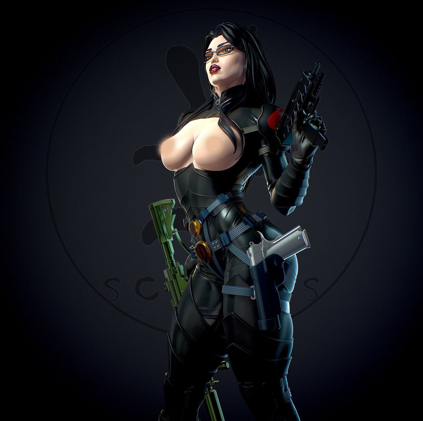 Baroness NSFW - G.I. Joe - STL 3D Print Files