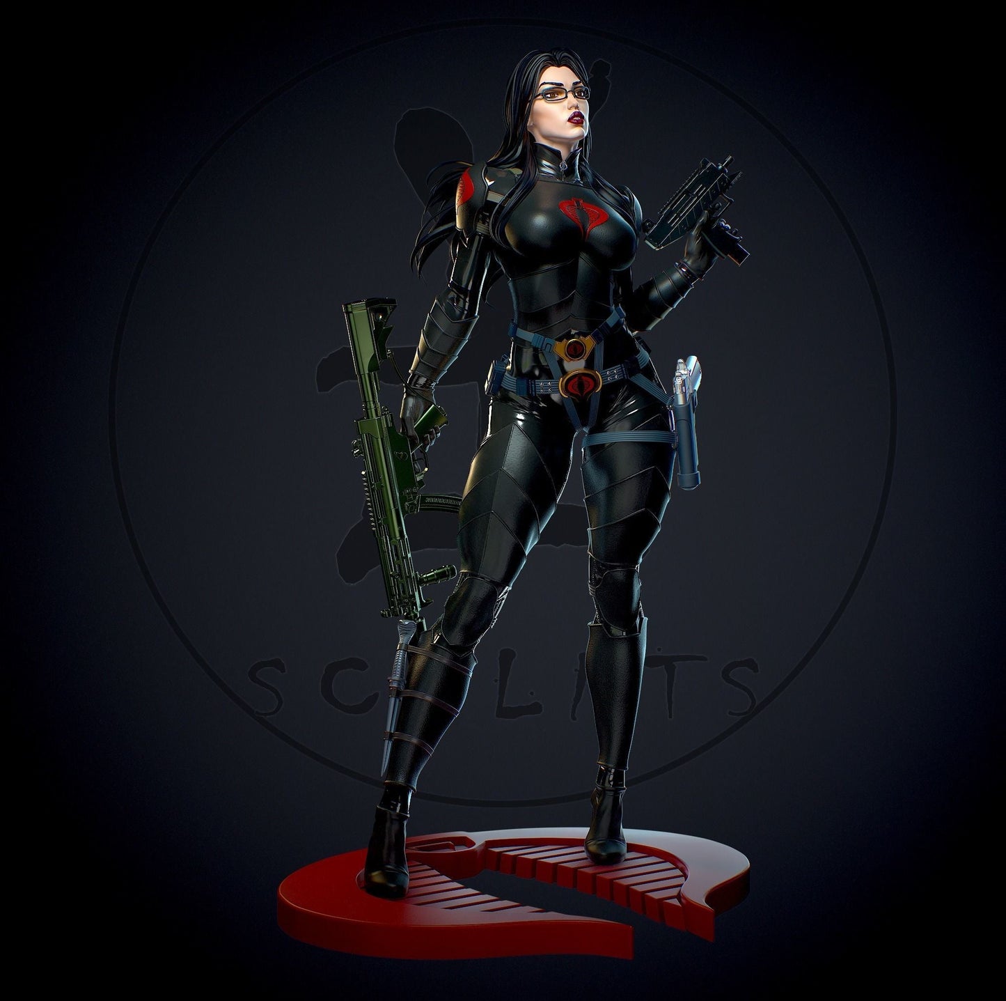 Baroness NSFW - G.I. Joe - STL 3D Print Files