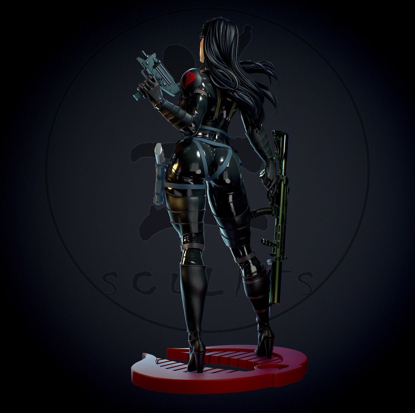 Baroness NSFW - G.I. Joe - STL 3D Print Files