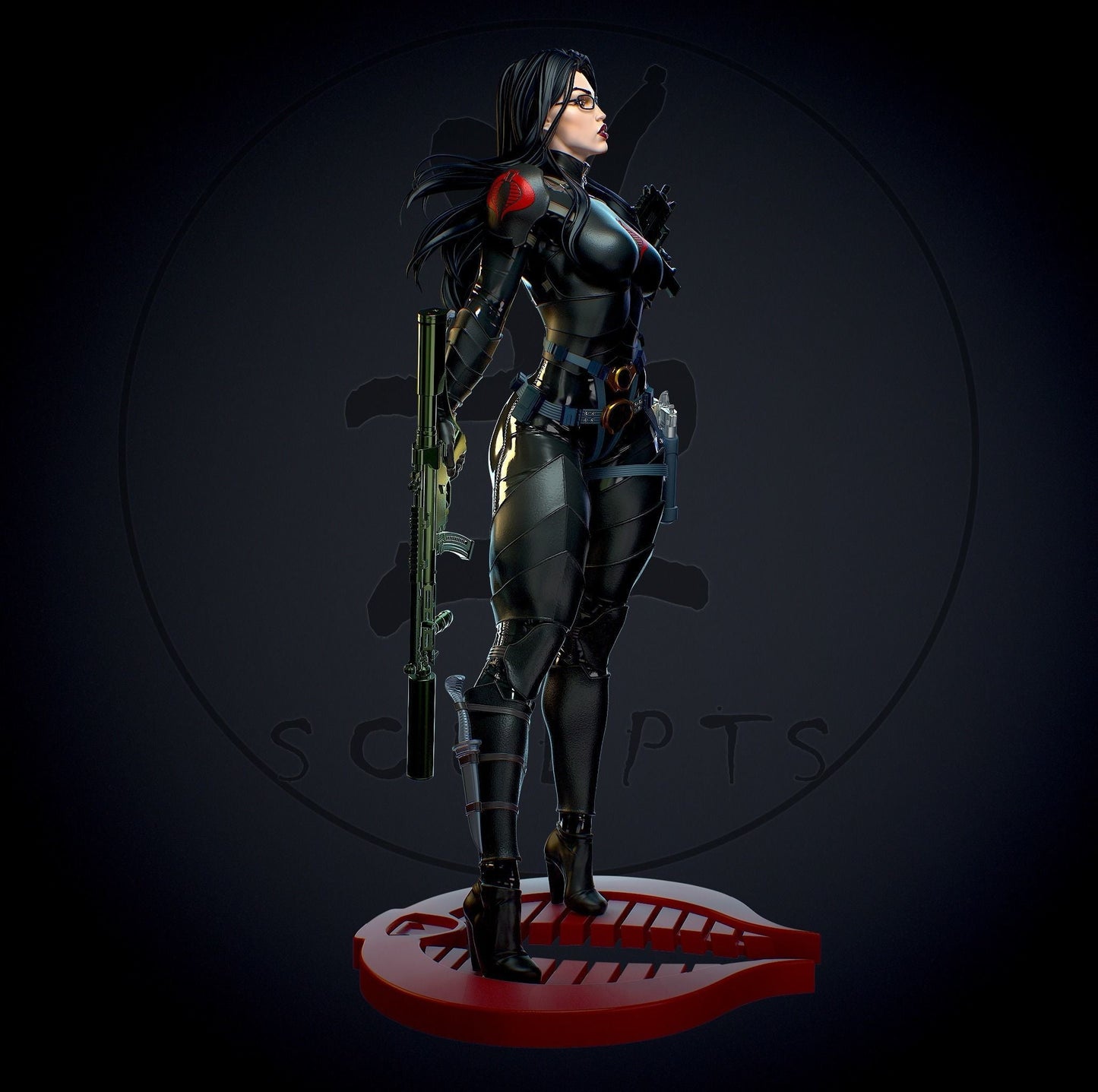 Baroness NSFW - G.I. Joe - STL 3D Print Files