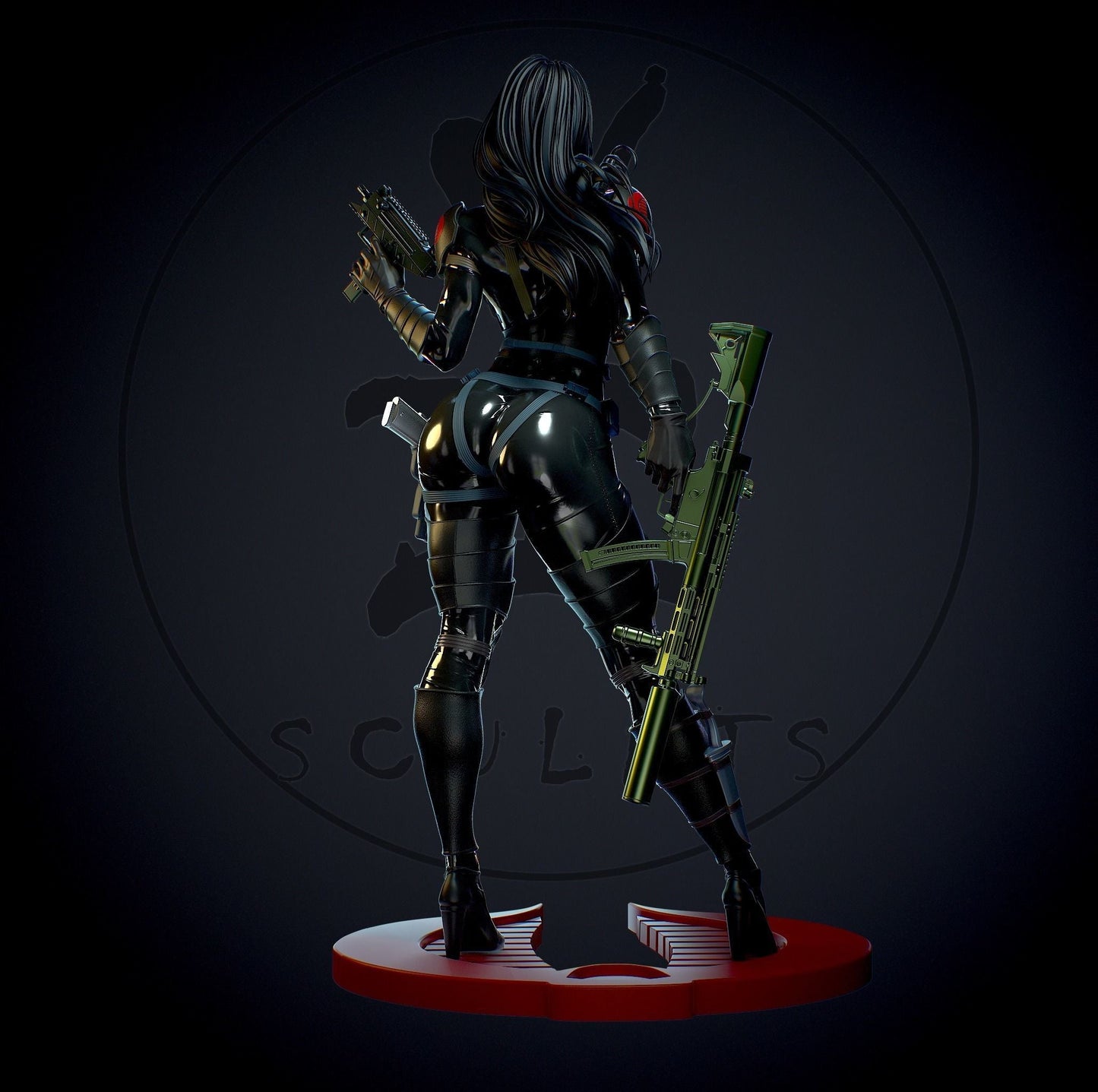 Baroness NSFW - G.I. Joe - STL 3D Print Files