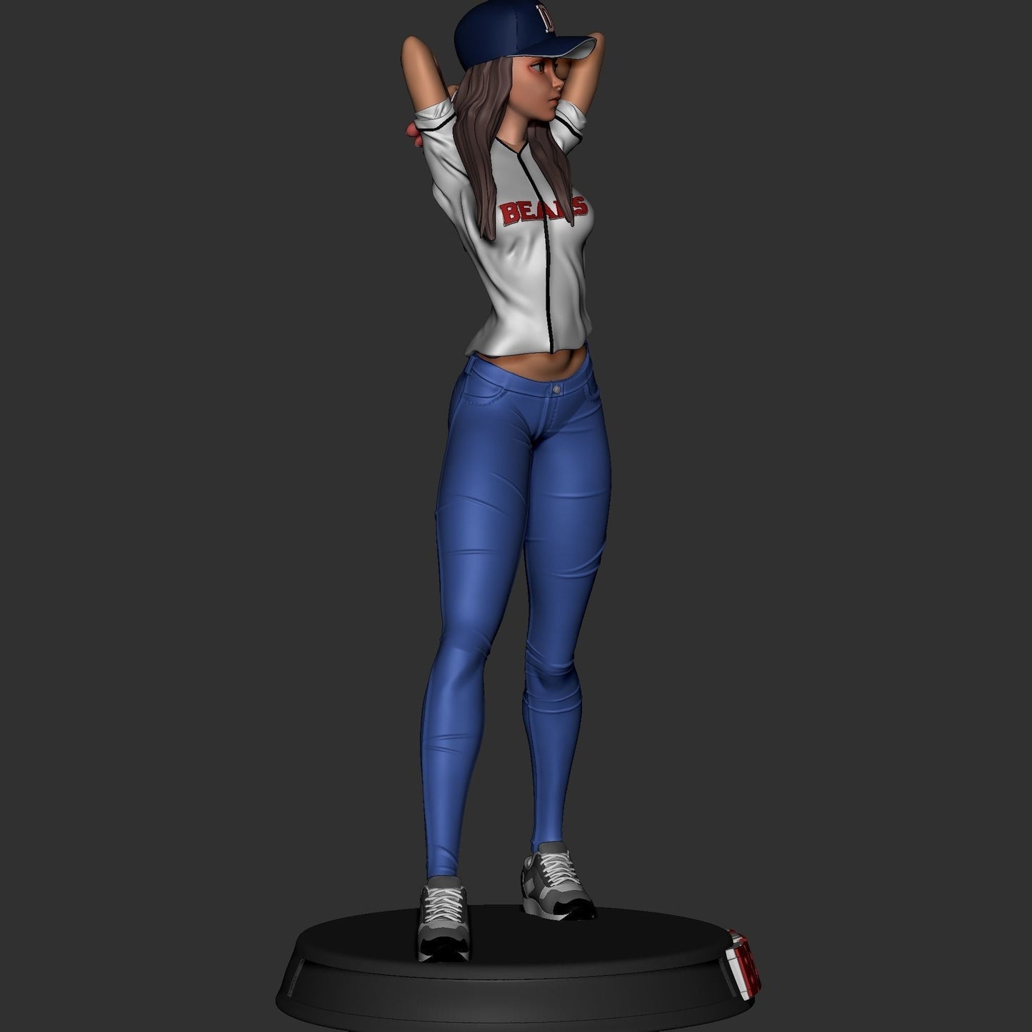 Baseball Girl - STL 3D Print Files