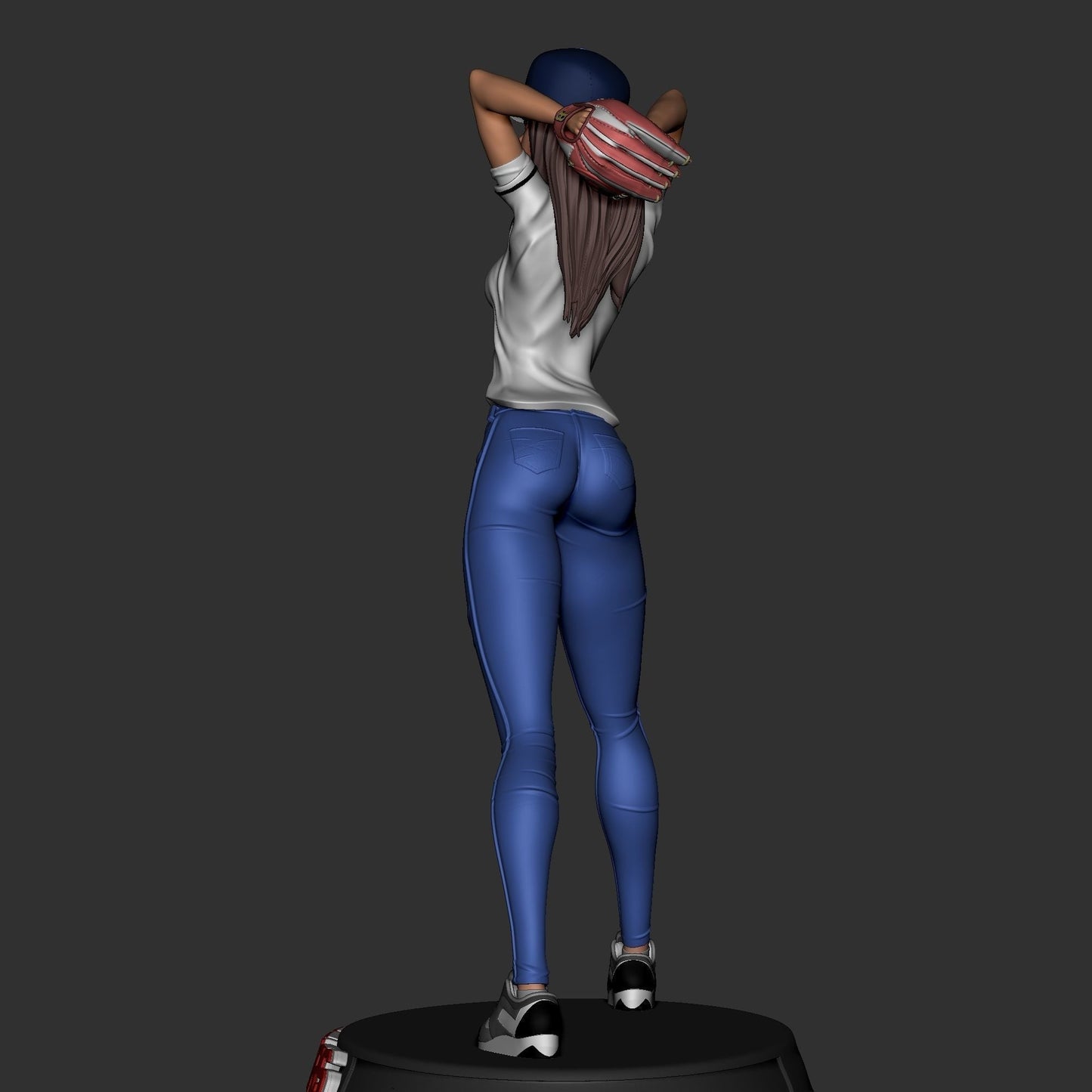 Baseball Girl - STL 3D Print Files