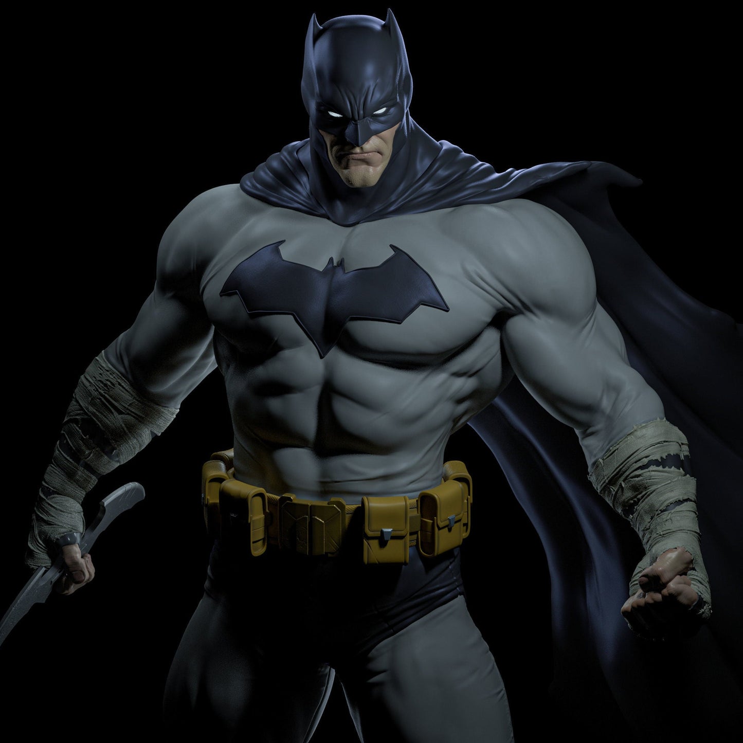 Batman Muscle - STL 3D Print Files