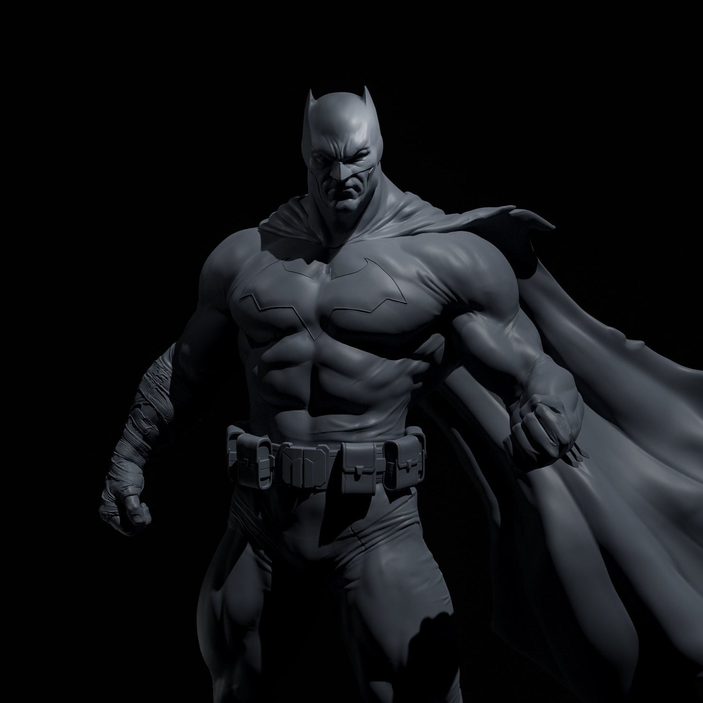 Batman Muscle - STL 3D Print Files