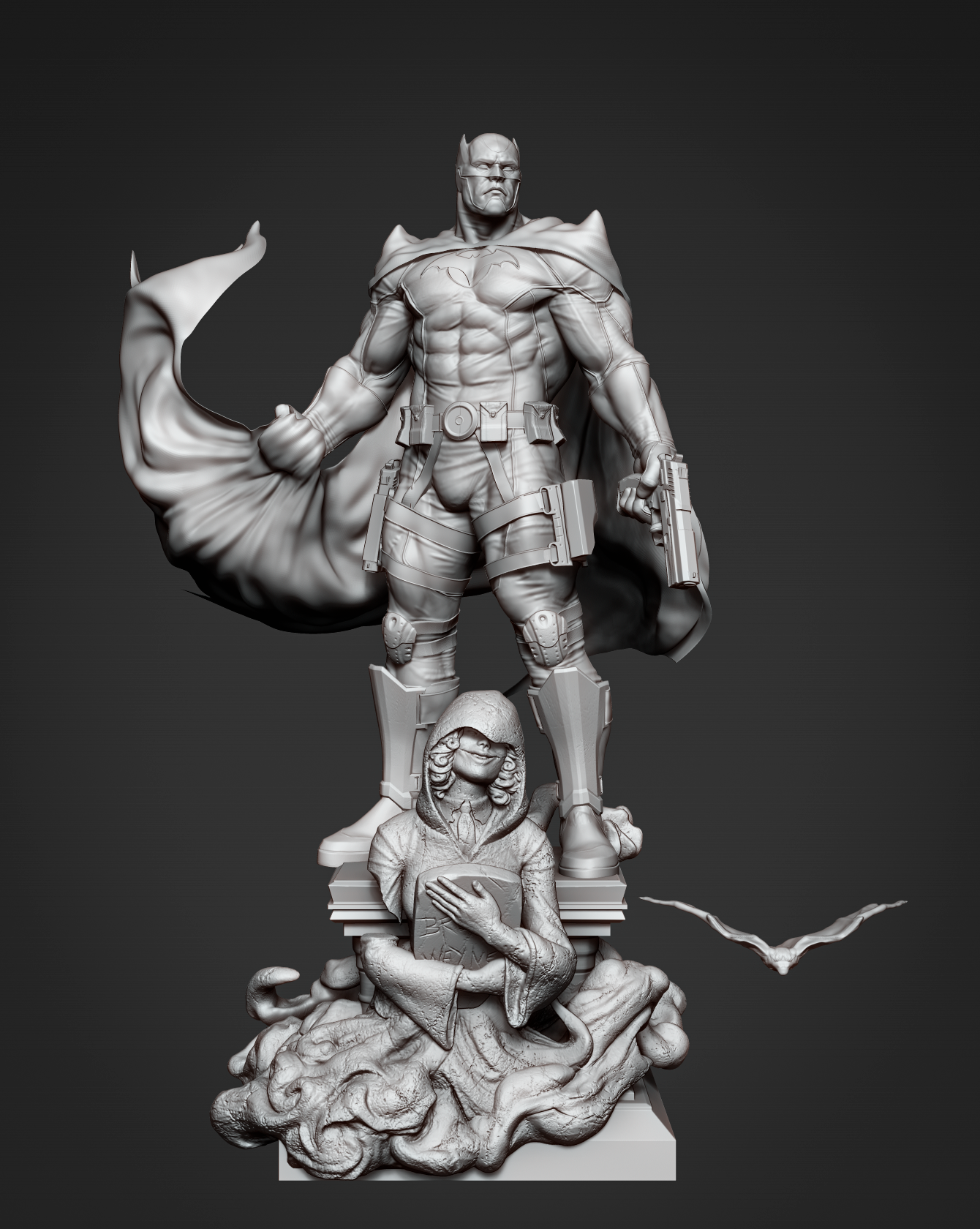 1275 Batman Thomas Wayne - STL 3D Print Files