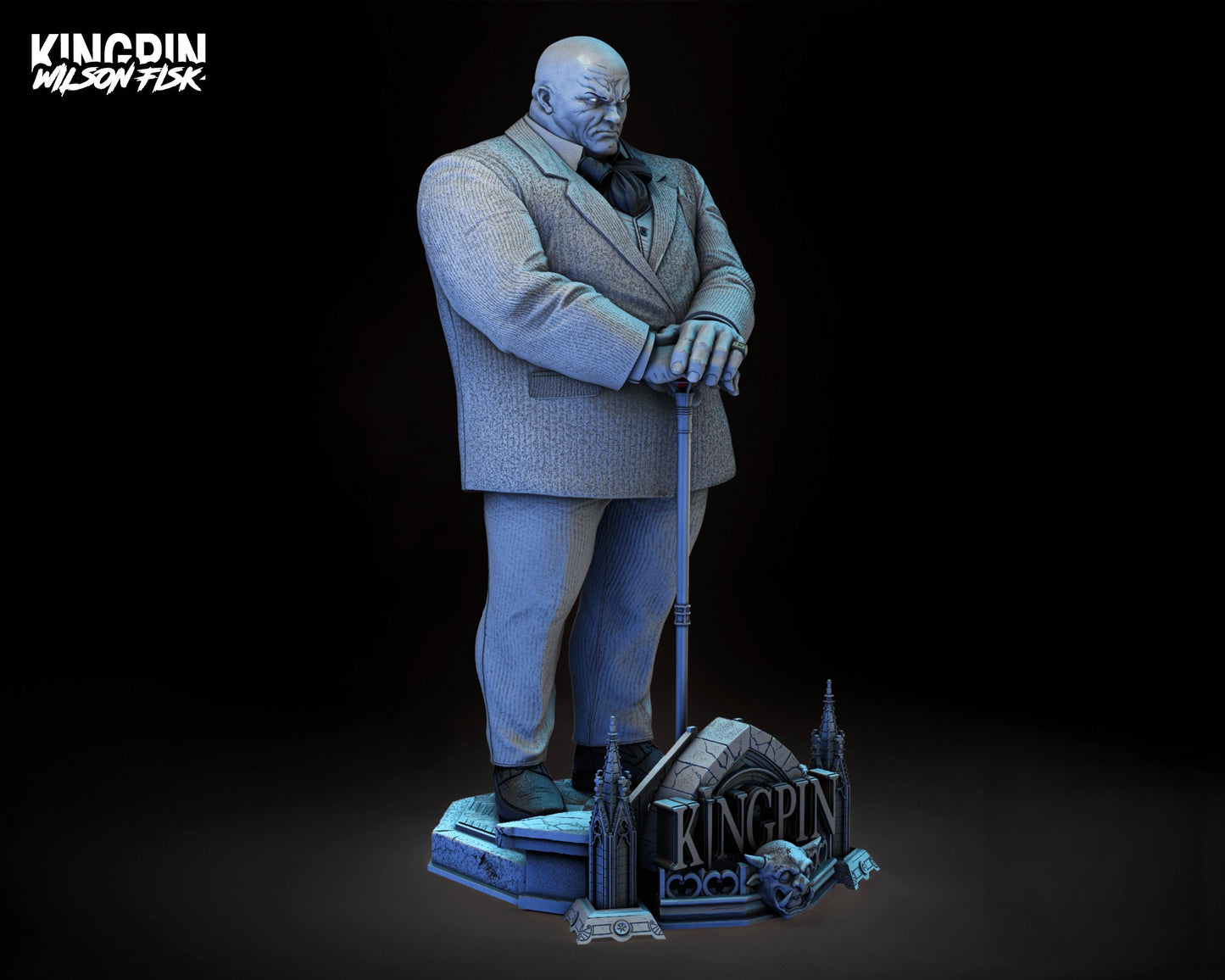 Kingpin Sculpture & Bust - Marvel Comics - STL 3D Print Files