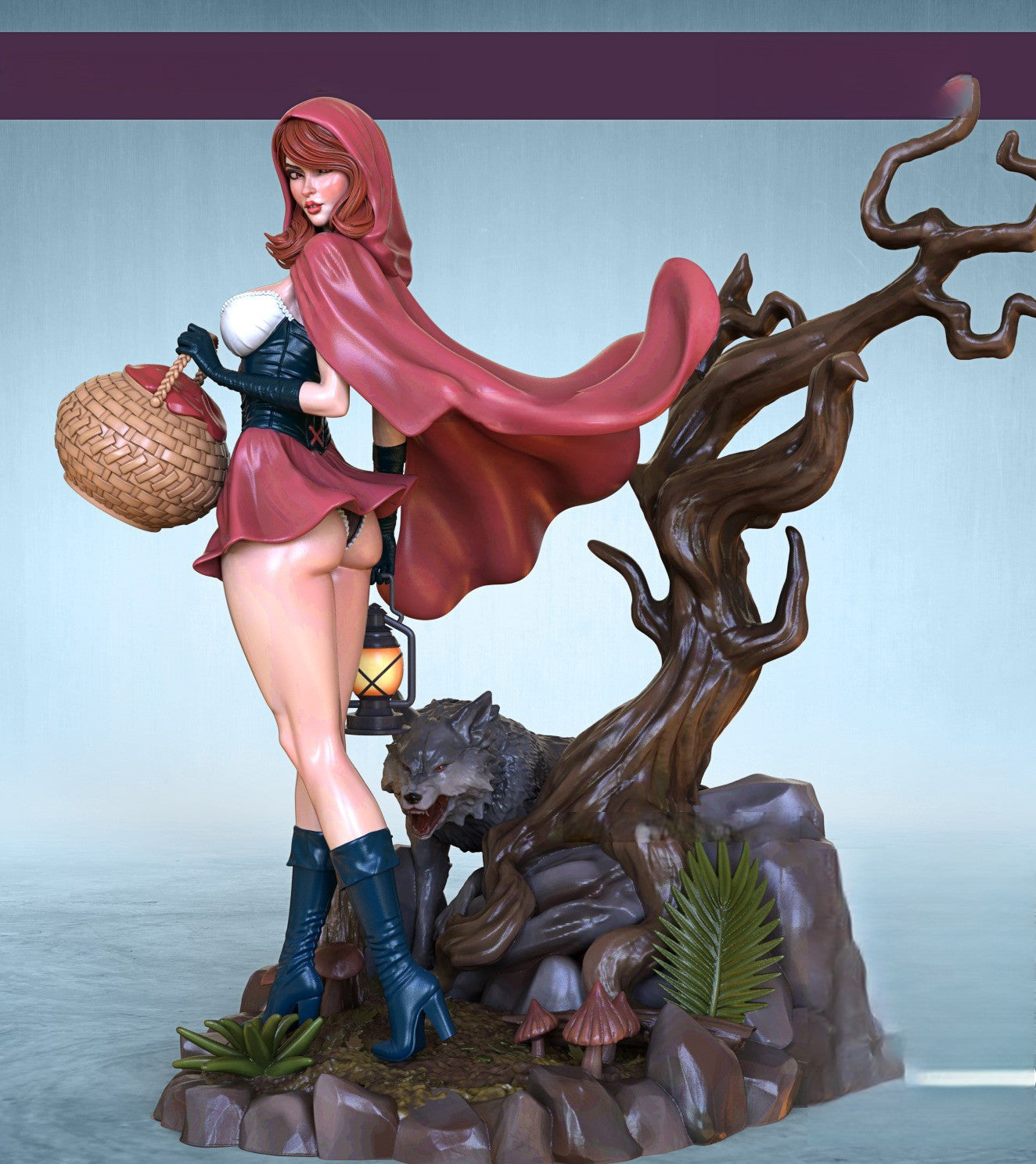 Red Hood Waifu NSFW - STL 3D Print Files