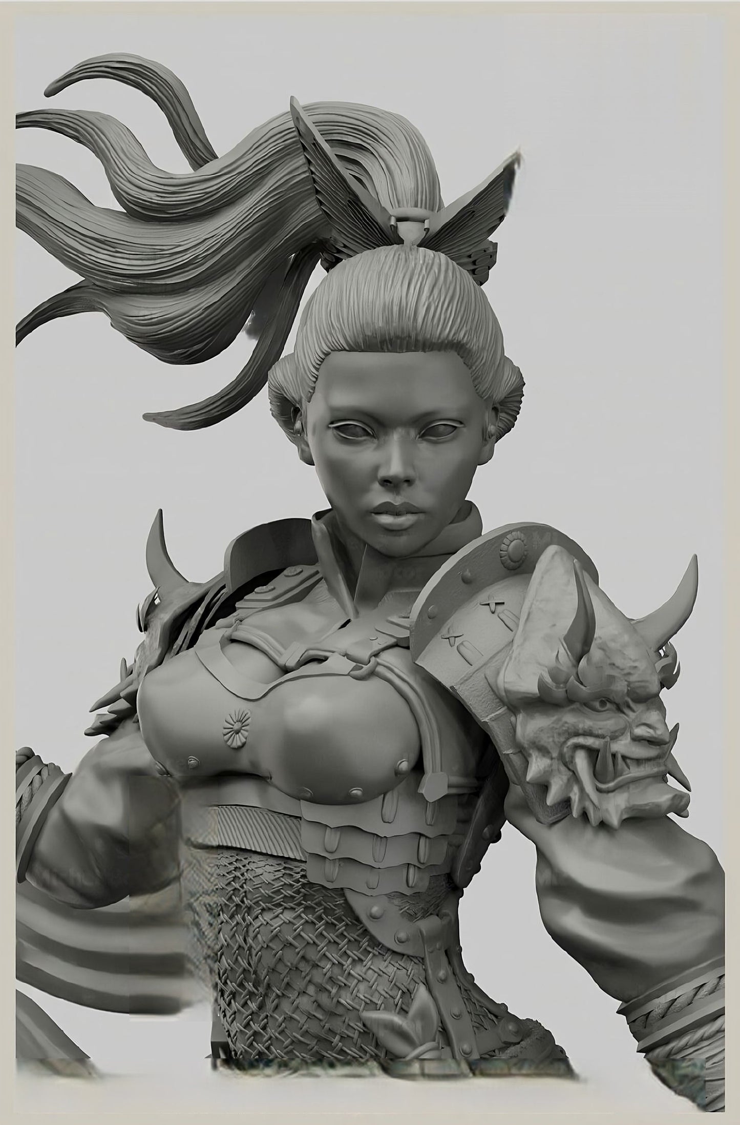 Lady Samurai Warrior NSFW- STL - 3d Print Files