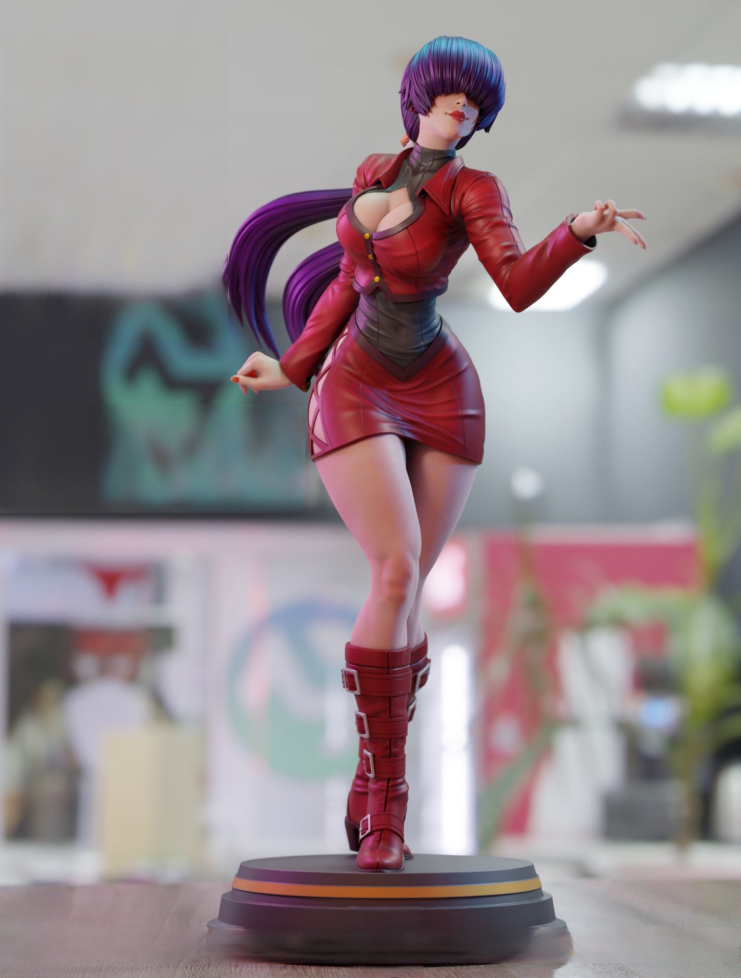 Shermie NSFW - The King of Fighters - STL 3D Print Files