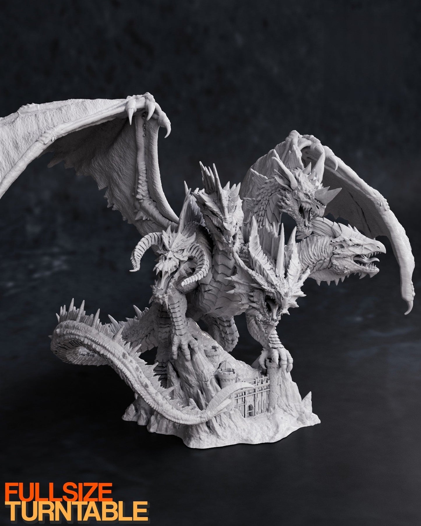 Tiamat - Dungeons & Dragons - STL 3D Print Files