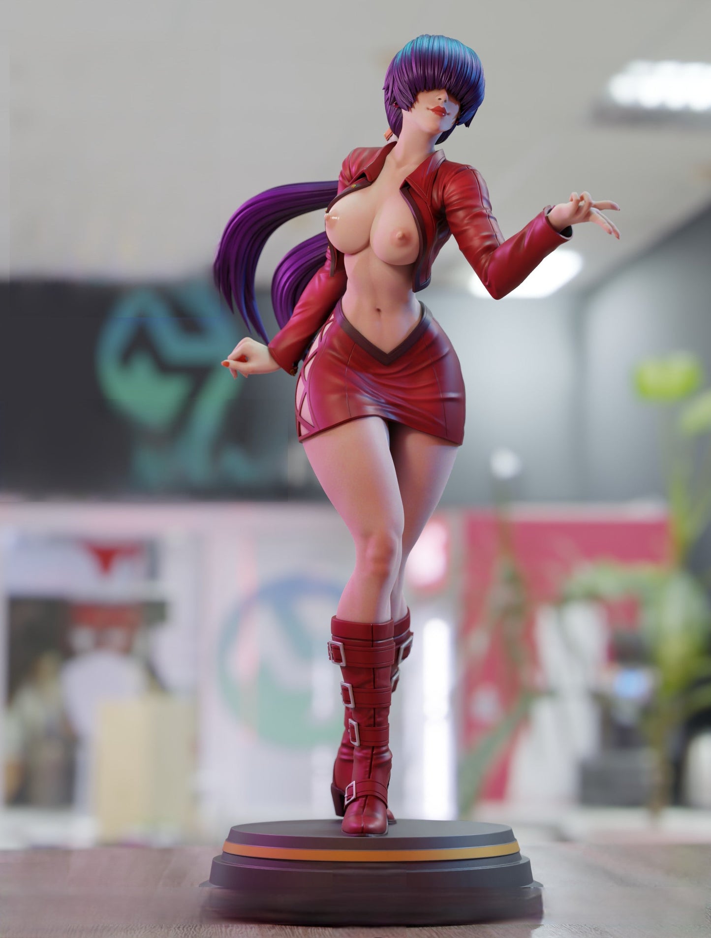 Shermie NSFW - The King of Fighters - STL 3D Print Files