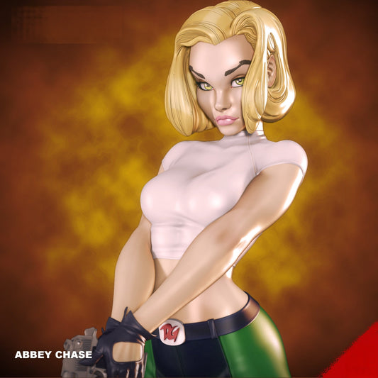 Abbey Chase - Danger Girl - STL 3D Print Files