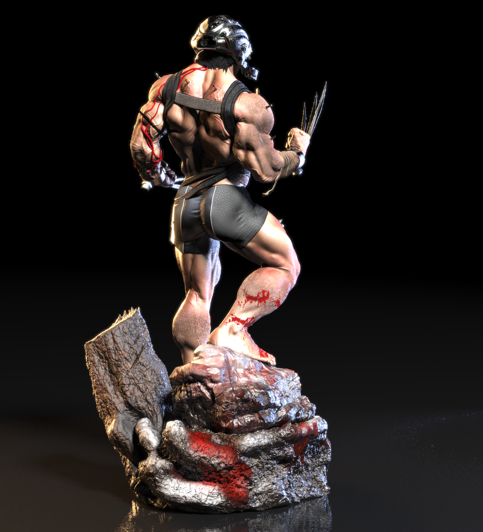 1436 Weapon X - Wolverine - STL 3D Print Files