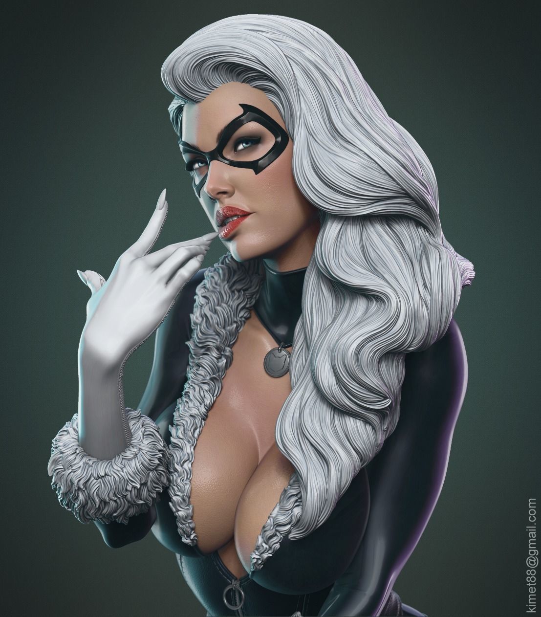 Black Cat - Marvel Comics - STL 3D Print Files