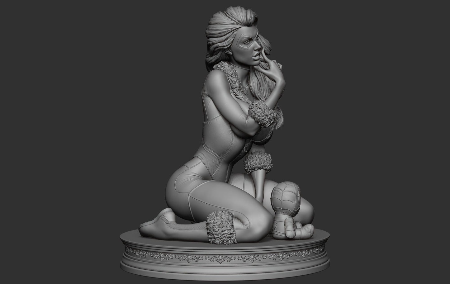 Black Cat - Marvel Comics - STL 3D Print Files