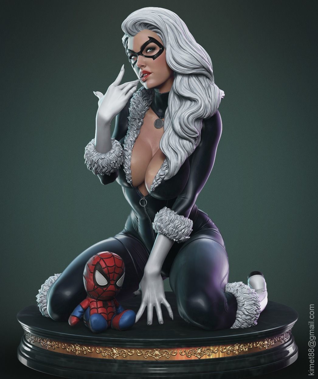 Black Cat - Marvel Comics - STL 3D Print Files