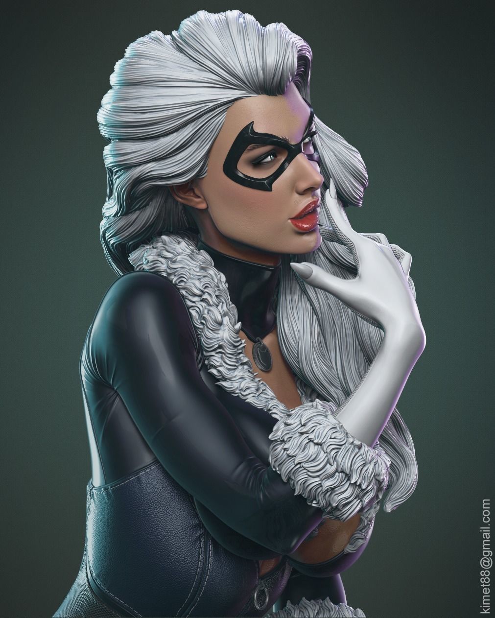 Black Cat - Marvel Comics - STL 3D Print Files