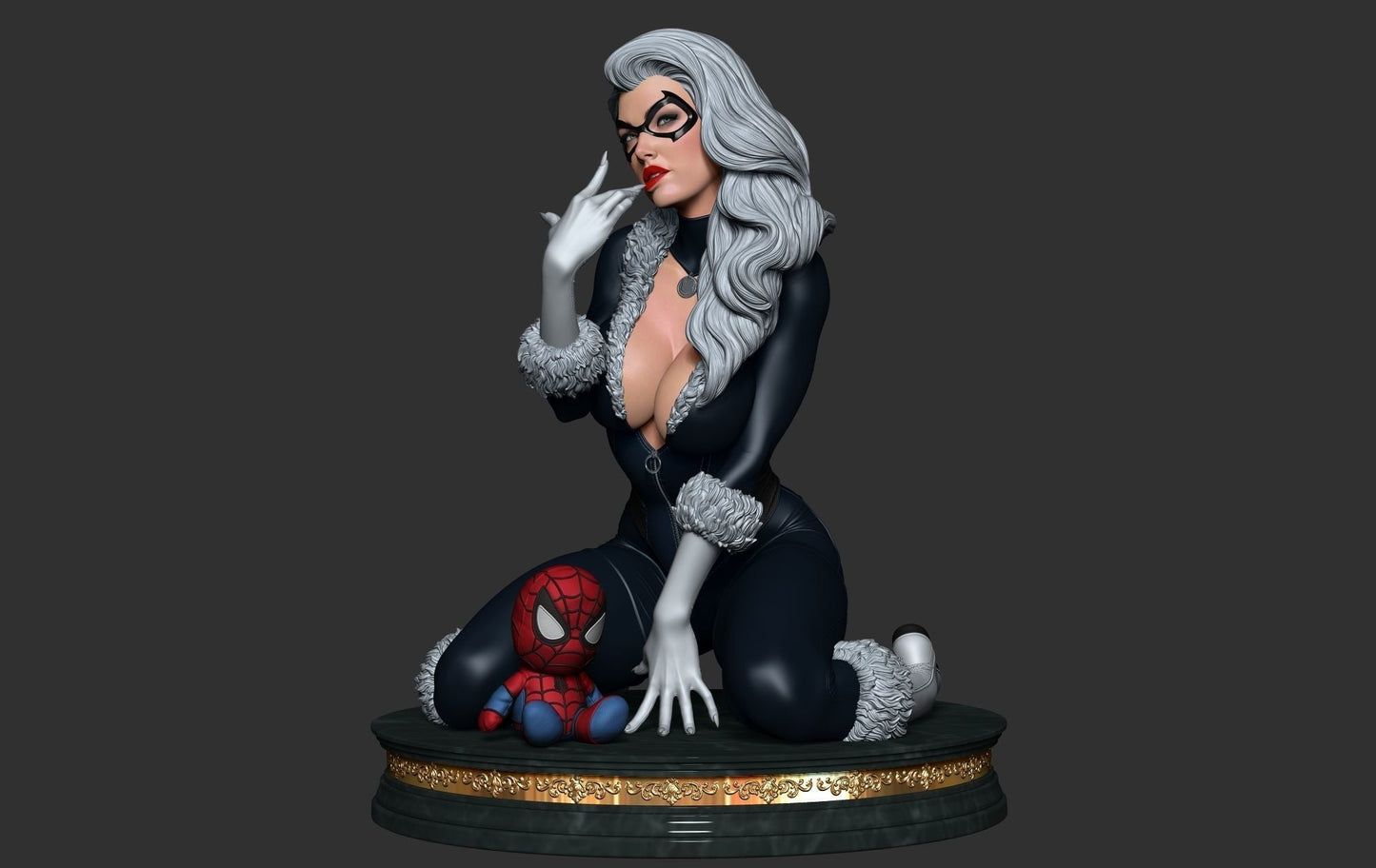 Black Cat - Marvel Comics - STL 3D Print Files