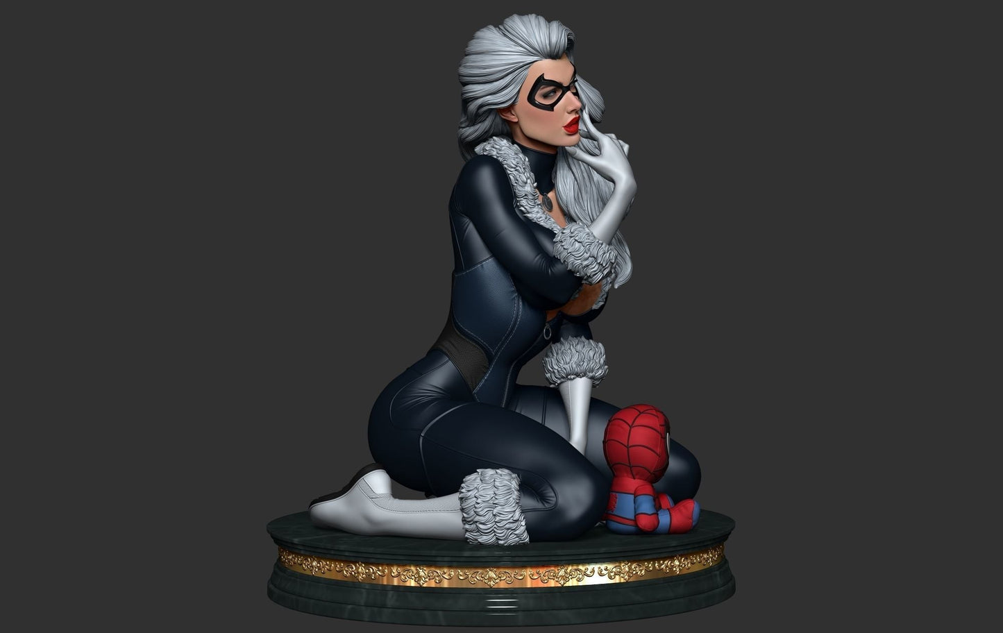 Black Cat - Marvel Comics - STL 3D Print Files