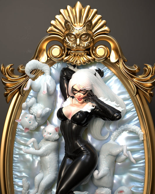 1389 Black Cat - Marvel Comics - STL 3D Print Files