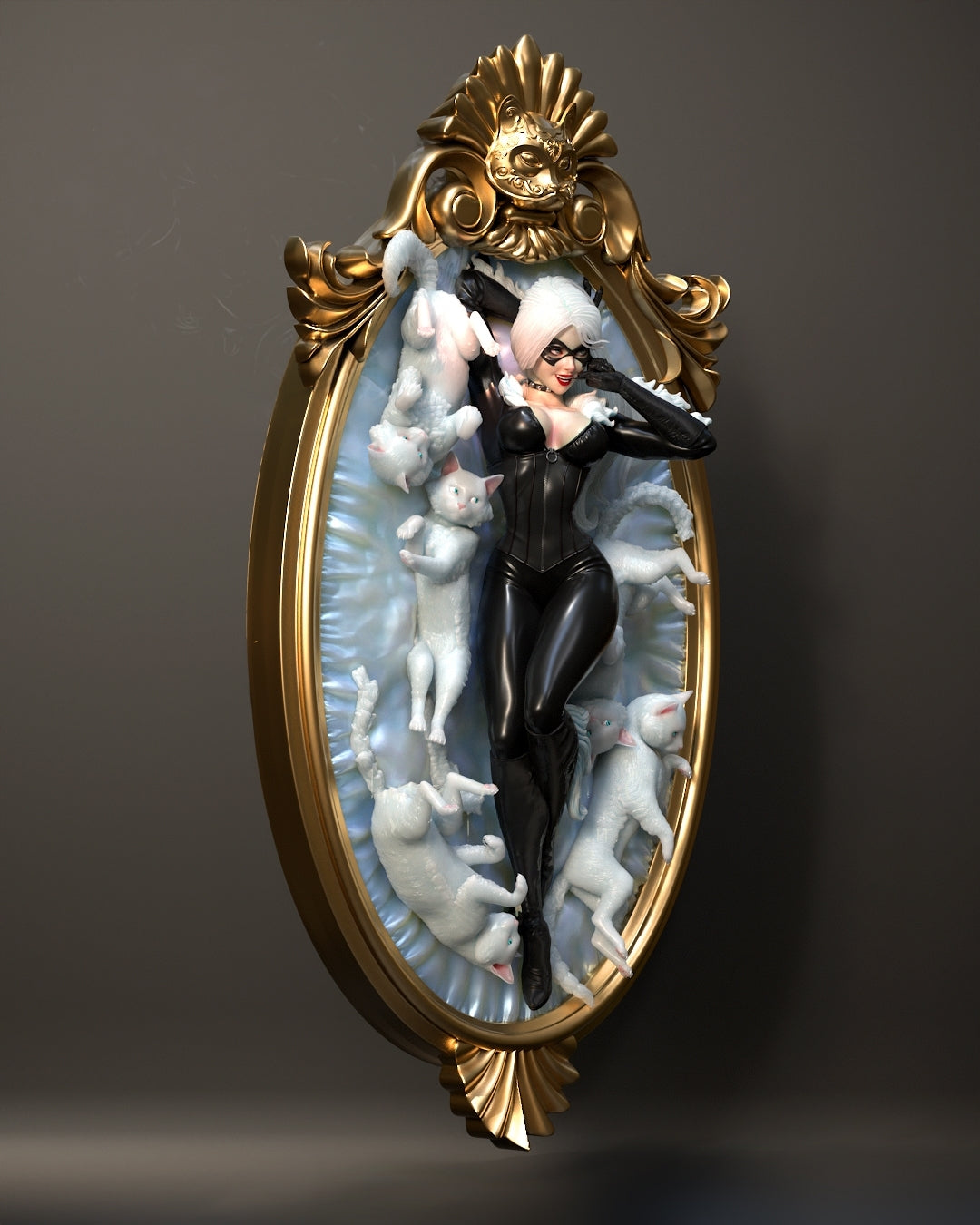 1389 Black Cat - Marvel Comics - STL 3D Print Files